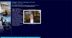 Desktop Screenshot of happynelsonlawyer.com
